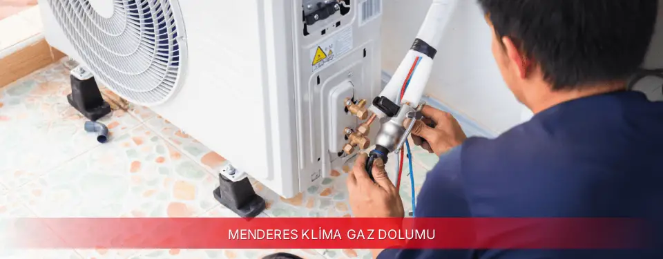 Menderes İlçemi ECA Klima Gaz Dolumu